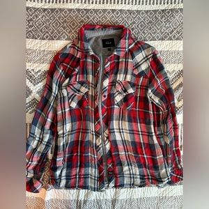 Rails long sleeve plaid shirt. Size large.